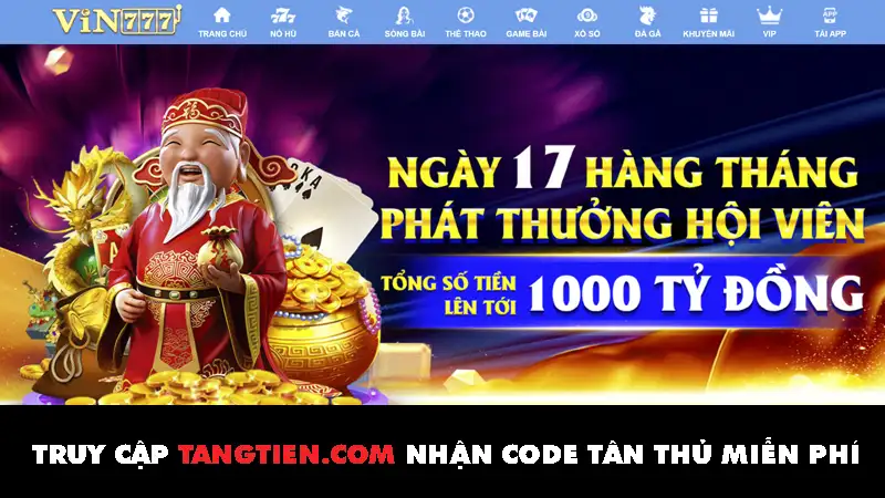 Vin77725 Com – Nhà cái nổ hũ đăng nhập nhận lì xì hàng ngày